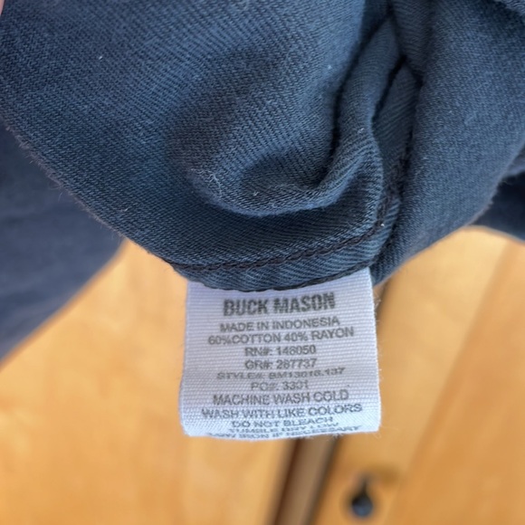 Black Buck Mason Polo - Picture 4 of 6